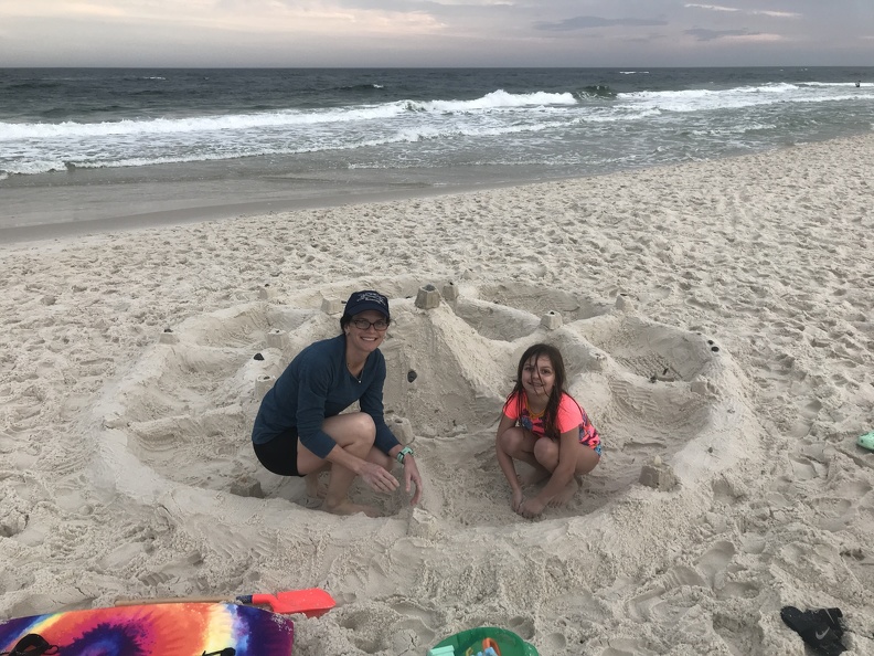 Beach Fun - Huge Sand Castle5.JPG